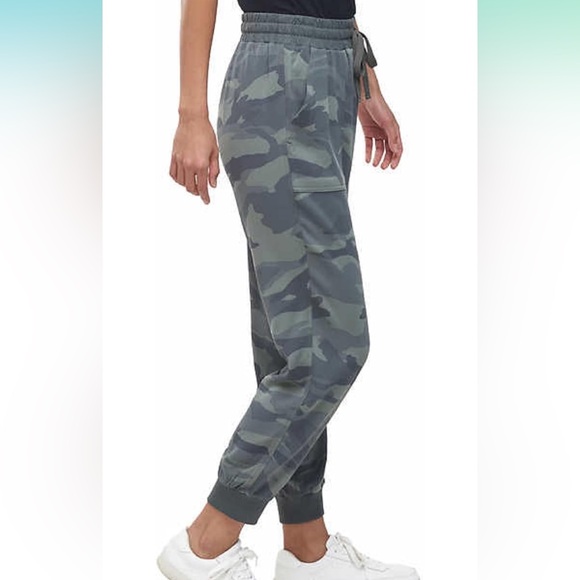 Splendid Camo High‎ Waist Jogger Pants 100% Rayon - Picture 2 of 15